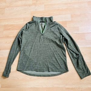 Layer 8 Green Quarter Zip (Medium)